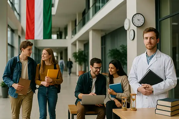 مدت تحصیل مقاطع مختلف تحصیلی در مجارستان